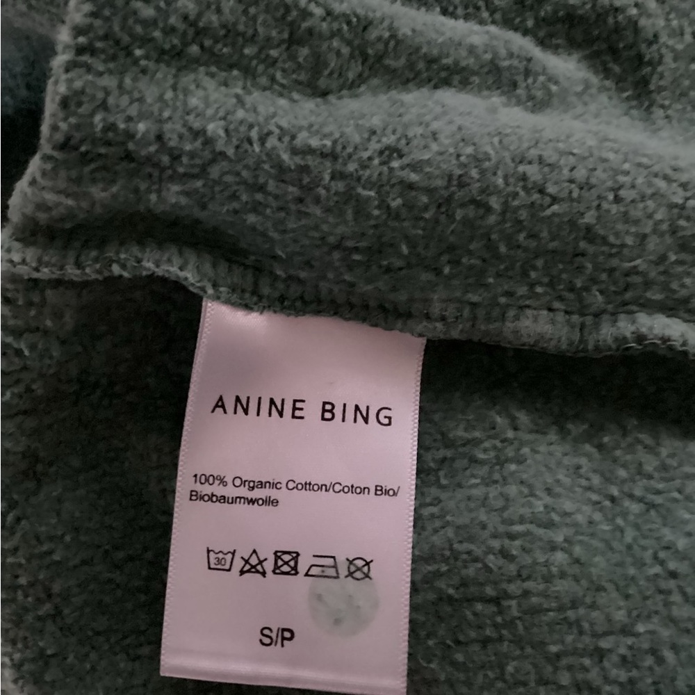 Anine Bing Green Crewneck Sweater - Picture 5 of 6